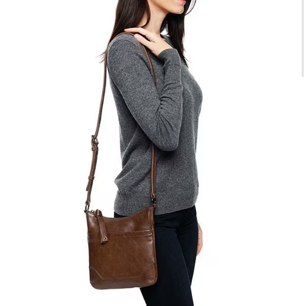Frye MELISSA SWING PACK Italian leather Crossbody Bag